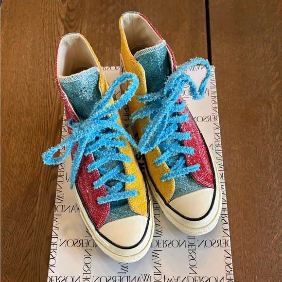 JW Anderson Glitter✨ Converse Sneakers - Picture 6 of 9